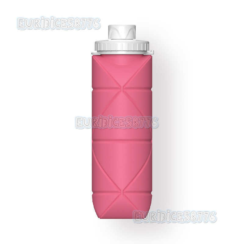 Sports Kettle Travel Outdoor Fitness Portable Foldable Cup Z260202