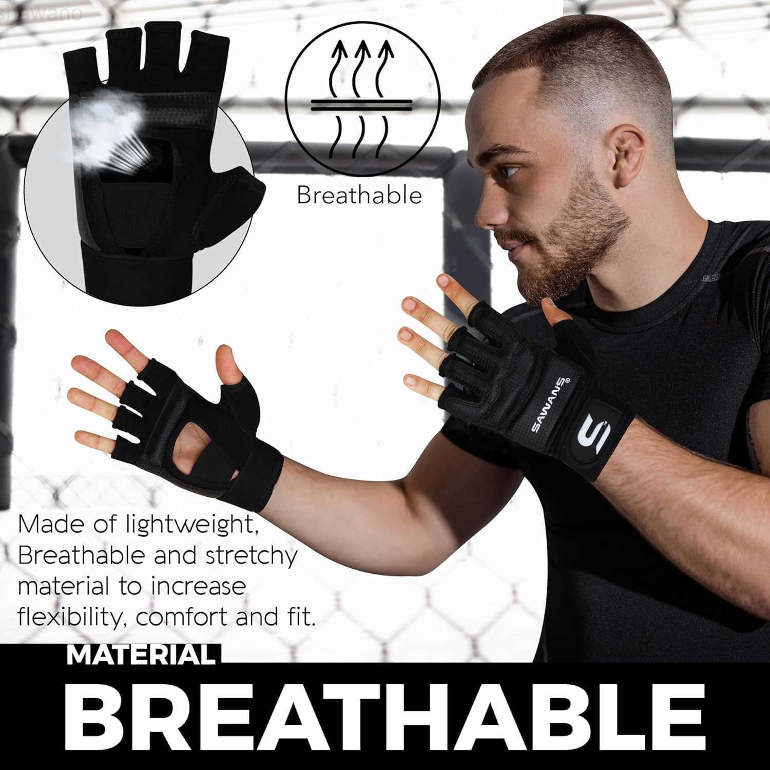 Gloves Karate Mitts Punch Bag Boxing Gloves Martial Arts Combat Taekwondo Kickboxing Mitts Fighting Grappling Training for Womens Mens AdultsW250911