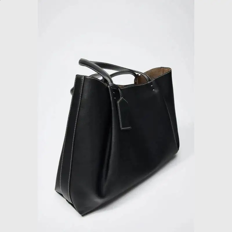 CLIP TOTE BAG Fashionable Top Handle Tote Solid Color Simple Shoulder Bag n Handbags For Women 250911 - view 7