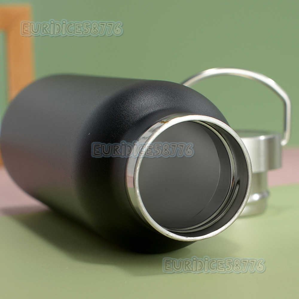 Direct Sales Outdoor Hiking Sports Bottle 304 Doublelayer Insulated Cup American Style Large Mouth Portable Handheld Small Mouth Bottle Genuine H25091