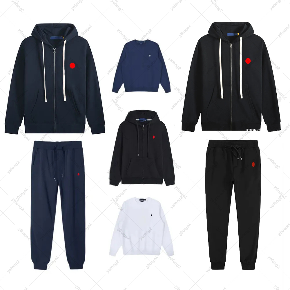 mens tracksuit designer sets sportswear mens polo tracksuit pullover hoodie cardigan Zipper pocket Sweat Suits Jackets