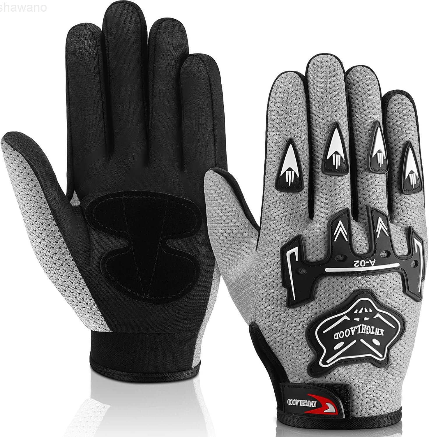 Motorcycle Gloves Riding Dirty Bike Gloves Racing Winter Power Sports Supplies for Riding Cycling Hiking OutdoorBlack709 x 355 InchesW250911