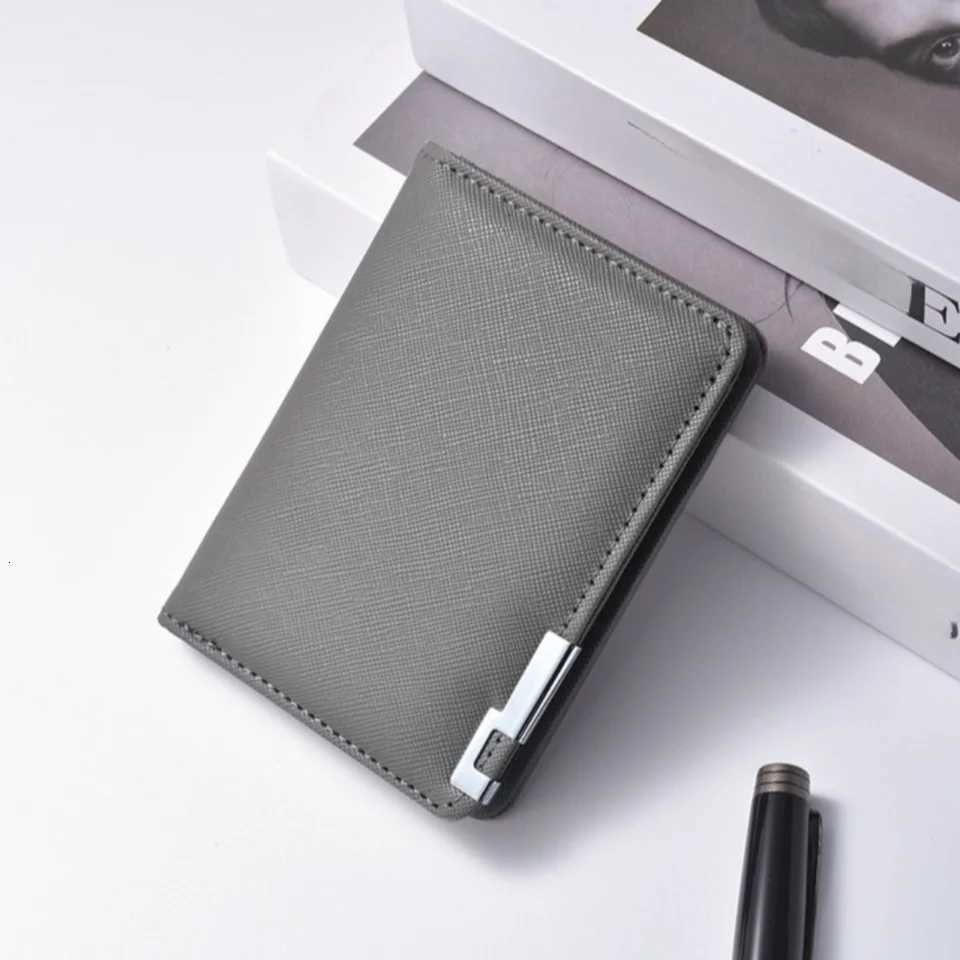 Fashion PU Mens Short Wallet Fold Multicard Slots Male Leather Purse Cash Bag Ultrathin Card Holder Daily Use W250911
