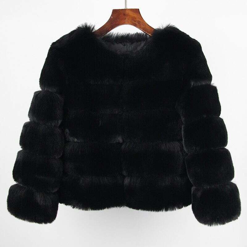 Women's Clothing Fox Women Winter New Fashion Warm Fur Coat