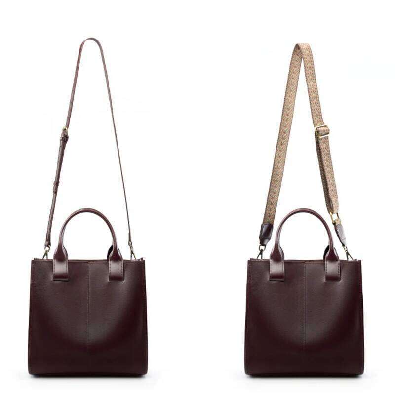 Genuine Leather Women's Shoulder Bag Designer Women Crossbody Bucket Bags High Quality Cowhide Handbags 2