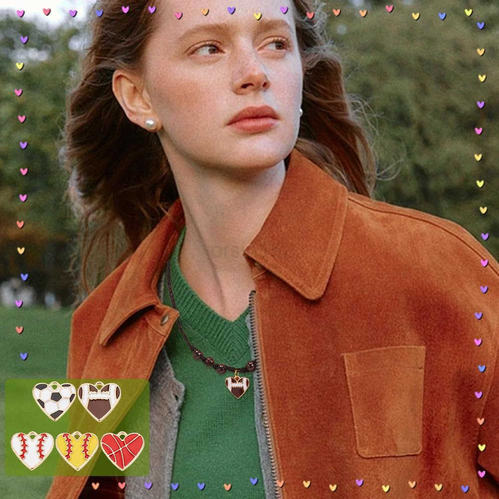 PandaHall Heart Pendart CharmsW250911