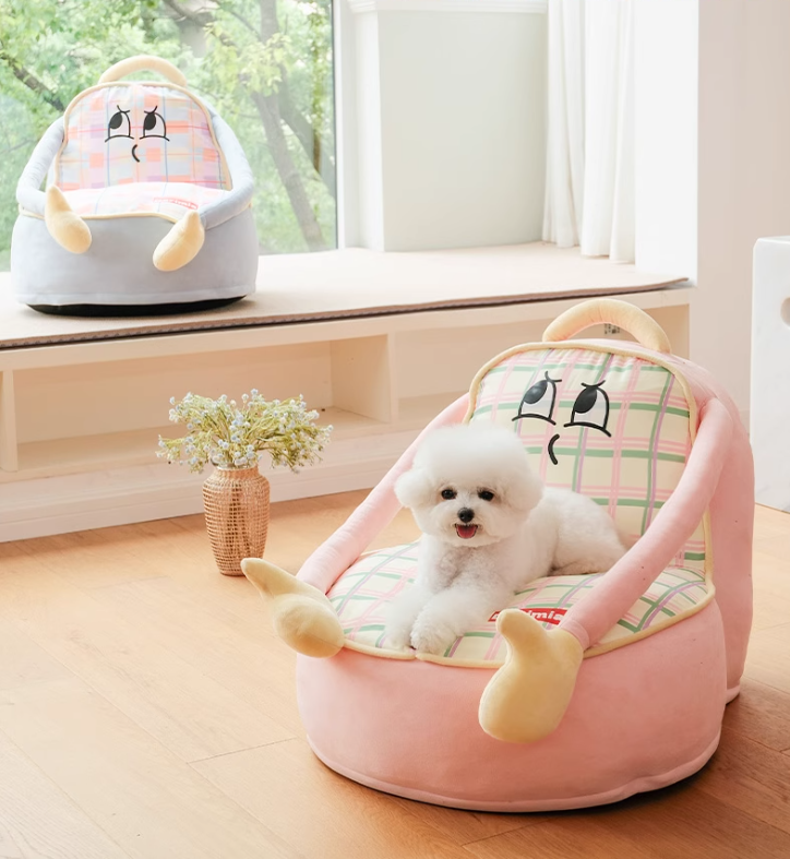 Comfortable All Weather Pet Mattress: Easy-to-Clean Couch Style Sleep Solution