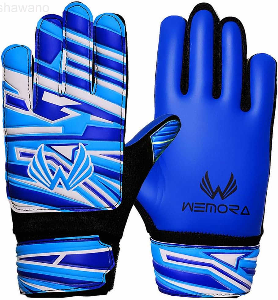 Goalie Gloves for Kids Youth Junior Boys 4mm Anti Slip Strong Grips Palm Football Goalkeeper GlovesW250911