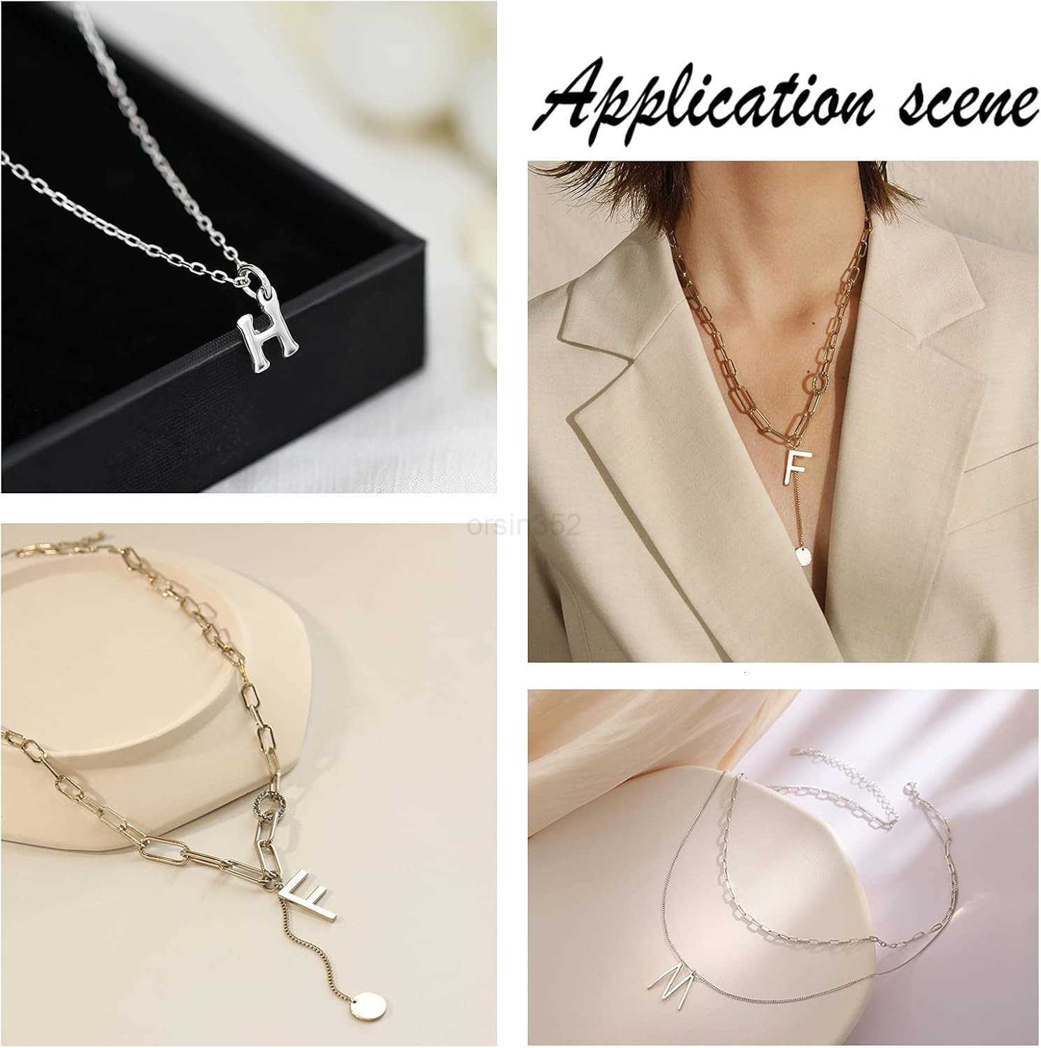 26pcs Metal Letter Pendants Old English Gothic Pendants Stainless Steel AZ Letter Charms with Jump Ring for s Necklaces and Earrings Craft MakiW250911