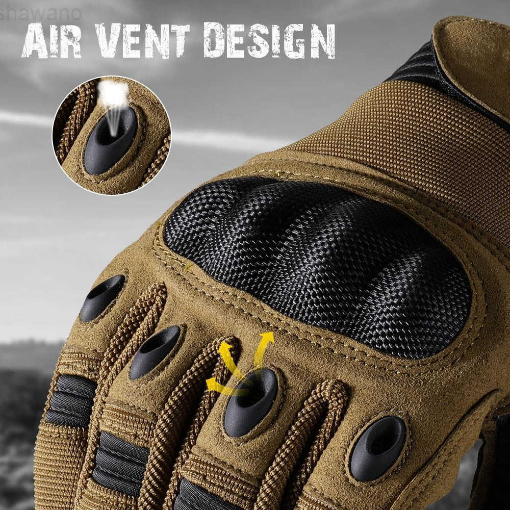 Tactical Gloves for Men Touchscreen Airsoft Paintball Motorcycle GlovesW250911