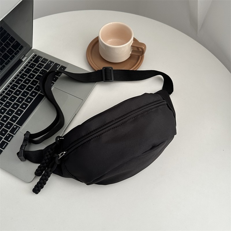 Chest Designer Bag Bag Foreign Trade New Fashion Crossbody Bag Free Shipping Ins Solid Color Simple Student Shoulder Bag Niche Versatile Sports Luxury