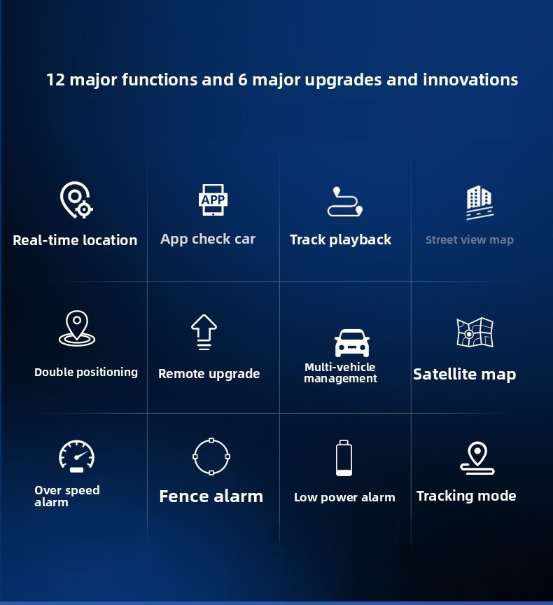 4G global universal wireless charging GPS Beidou locator car motorcycle asset logistics 10000MA rechargeable battery