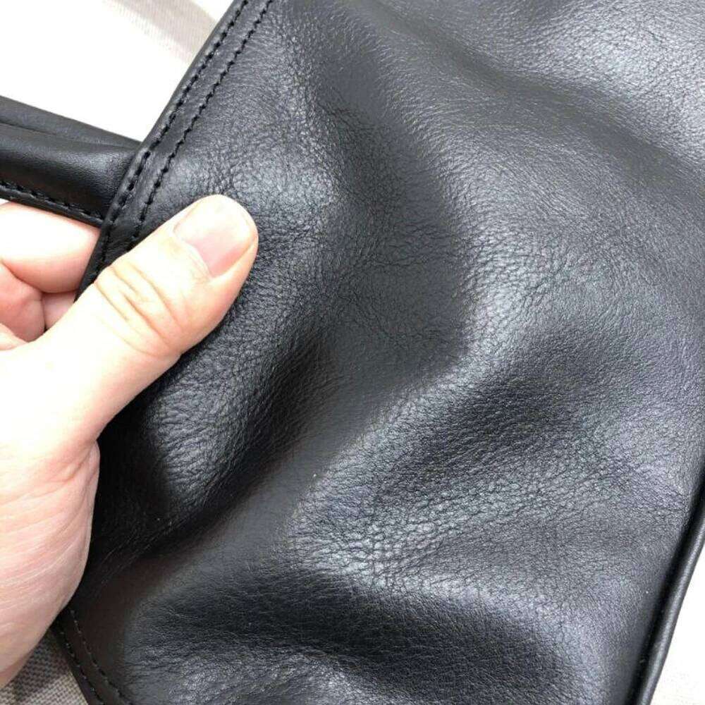 Fashion Cow Skin Shoulder Bags Trendy Designer Handbags Women's Genuine Leather Lady Office Black Tote Bag For Girls 250805 250805