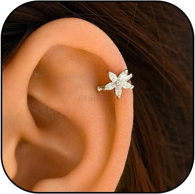 Ear Cuff Earrings for Women Non Piercing Faux Earring Cuff Rose Gold Earring Cuffs Non PiercedW250911