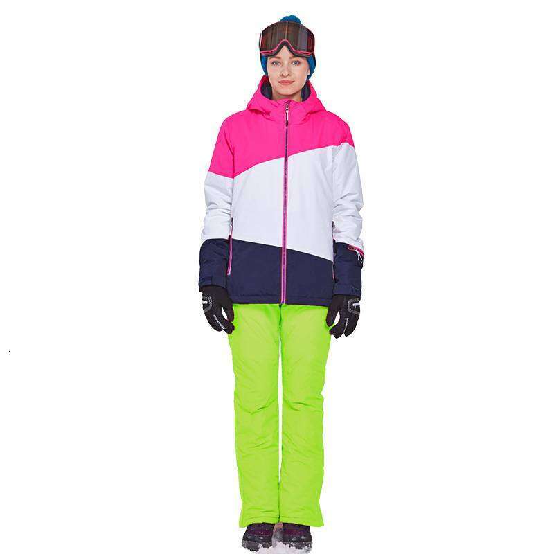 Men's Clothing Phibee Phoebe Elephant Adult Outdoor Solid Color Splicing Ski Suit Set