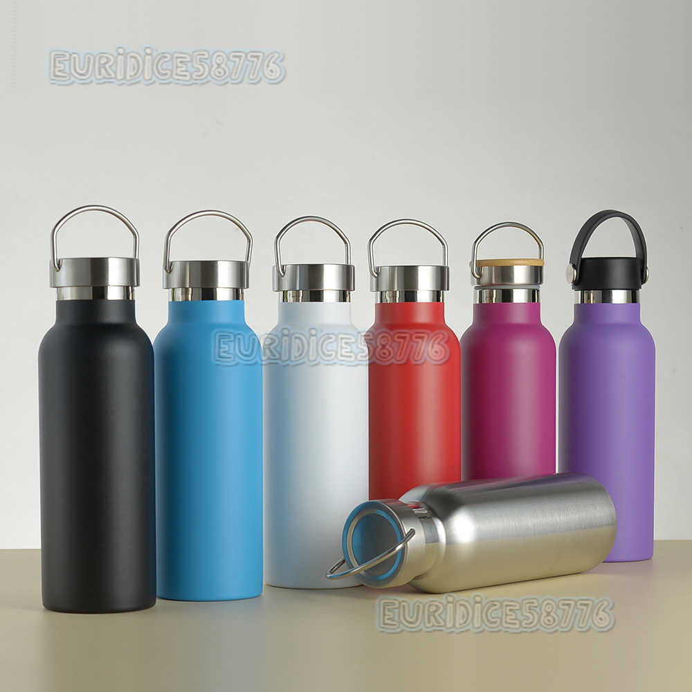 Direct Sales Outdoor Hiking Sports Bottle 304 Doublelayer Insulated Cup American Style Large Mouth Portable Handheld Small Mouth Bottle Genuine H25091