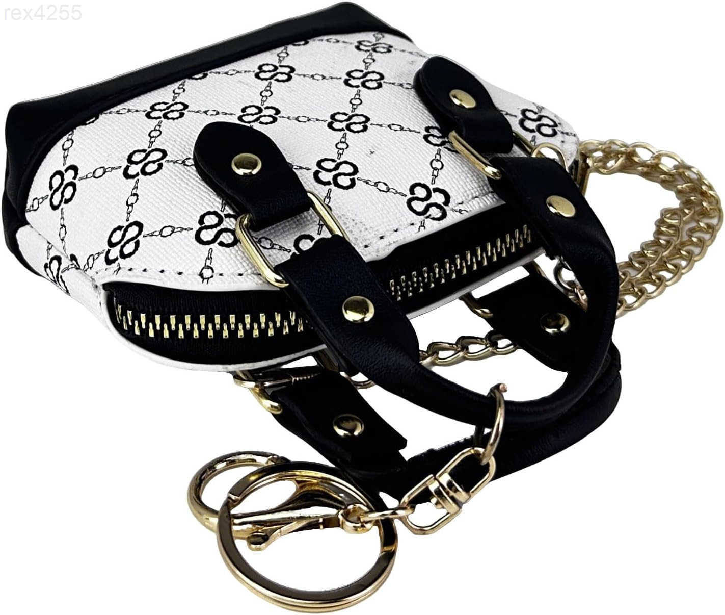 Keychain Coin Purse for WomenCute Change Purse with Keyring Unique Purse Charms Small Coin Pouch Mini Purses Keychain Wallet with Tassels YWhiteW25091