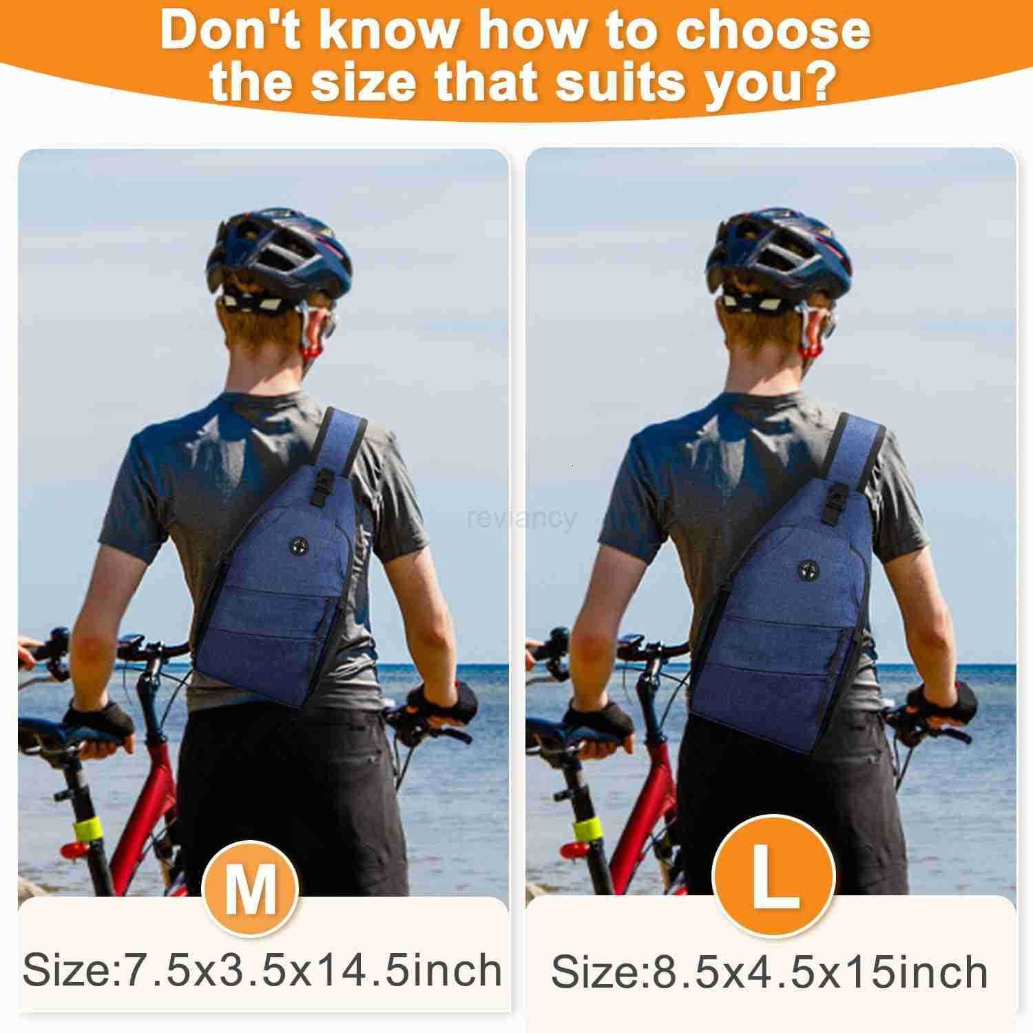 Crossbody Bags for Women Men Trendy Sling Bag Bakpack Casual Chest Bag with Convertible Shoulder StrapW250911