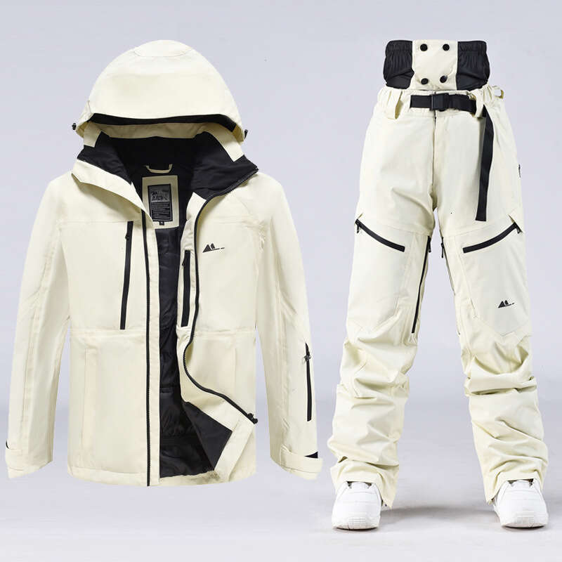 Ski Women Men, Single Double Board Skiing Suits Pants For Winter Outdoor Windproof, Waterproof, Warm And Thick New Models