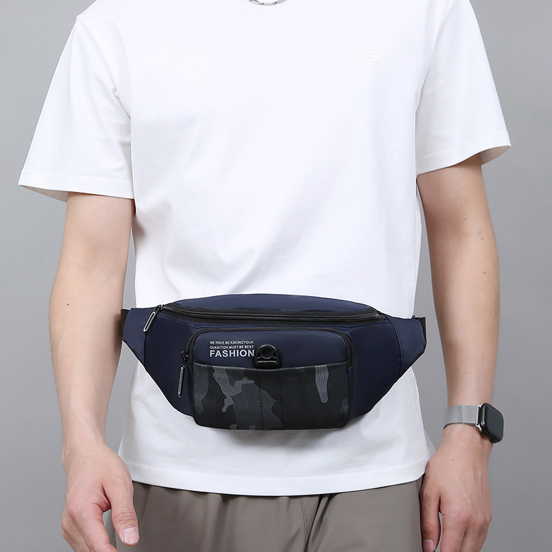 New Outdoor Sports Waist Bag Men S Luxury Bag Multifunctional Fashion Chest Free Shipping Bag Designer Bag Versatile Commuting Single Shoulder Crossbo