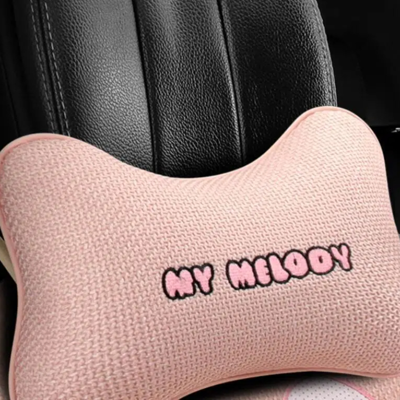 Linen Car Seat Cushion All Season Universal Summer Breathable Cotton Linen Seat Cover Pink Cartoon Cute Ladies Single Piece Cooling Cushion 250910