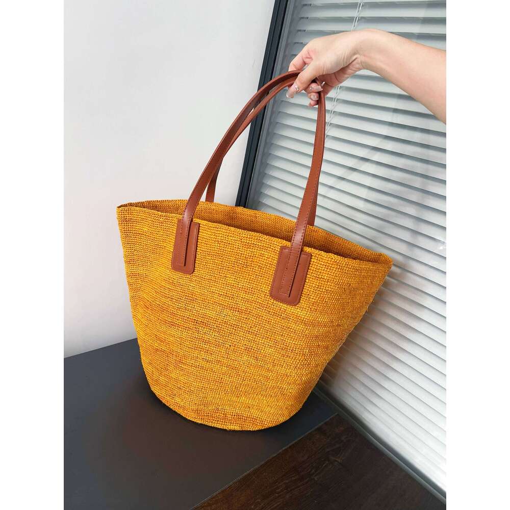 Designer Bag Tote Bag Shoulder Bag French Style Large Capacity Commuter Woven Tote For Women New Summer Casual Vacation Beach Straw Bag