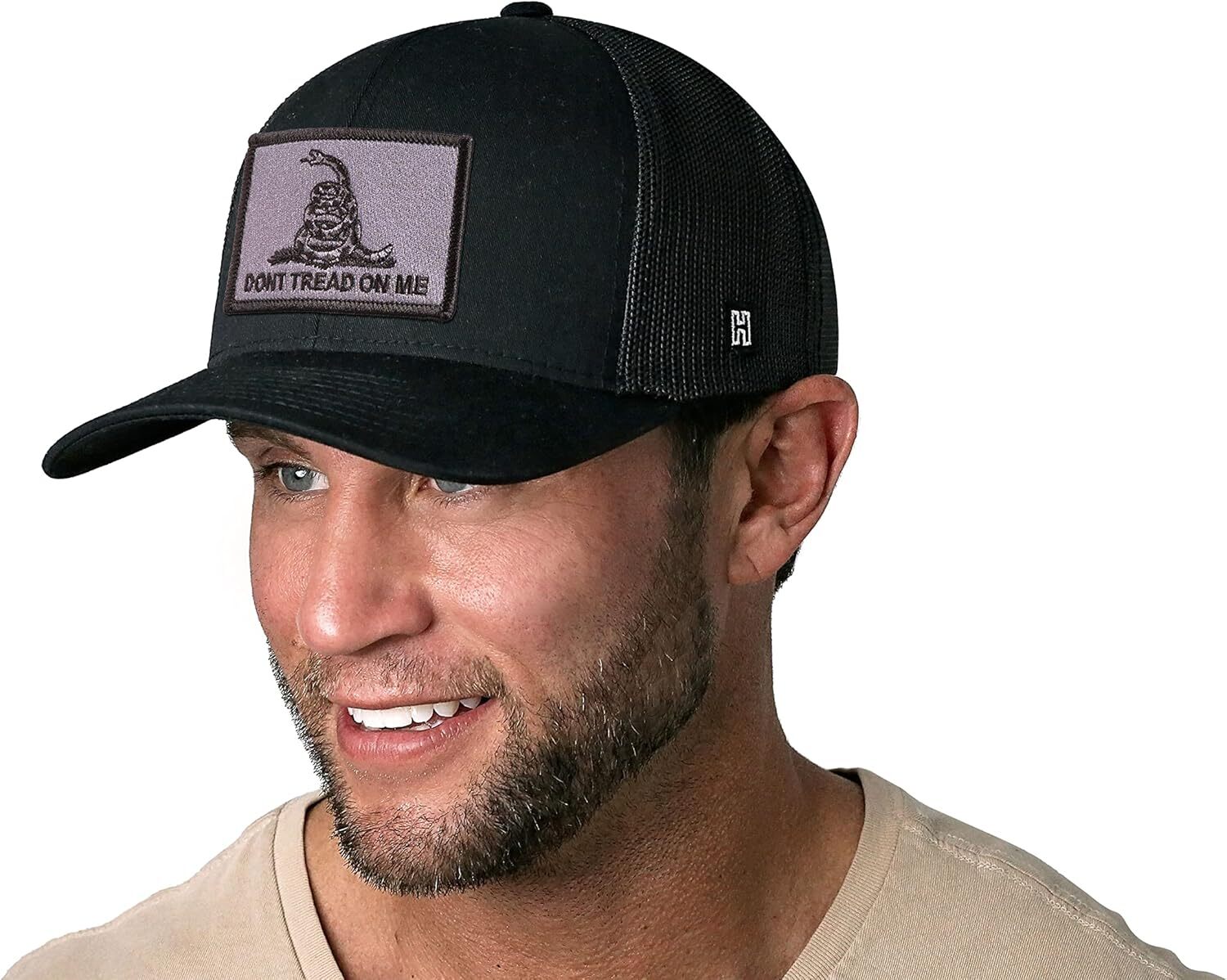 Dont Tread on Me Gadsden Flag Trucker Baseball Cap for Men & Women Snapback Adjustable Golf Hat