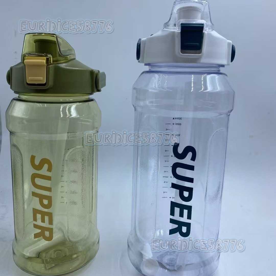20l Plastic Cold Water Bottle with Straw Space Cup with Handle Large Capacity Water Bottle for Sports and Fitness Tonton Bucket H250911