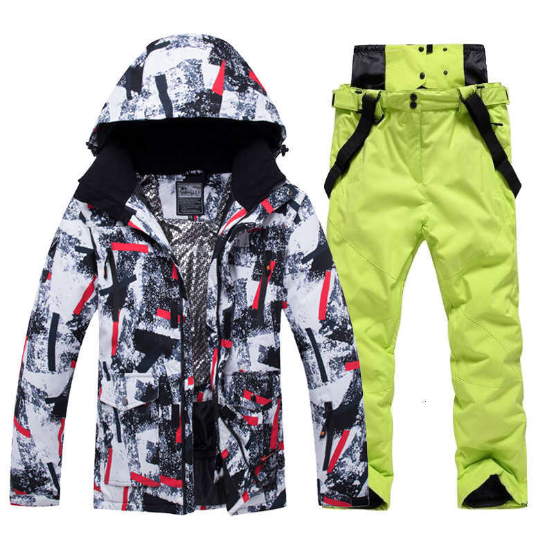 Clothing Warm Suit Men's Cotton Waterproof Breathable Wear Resistant Single And Double Board Couple Style Ski Suits Women