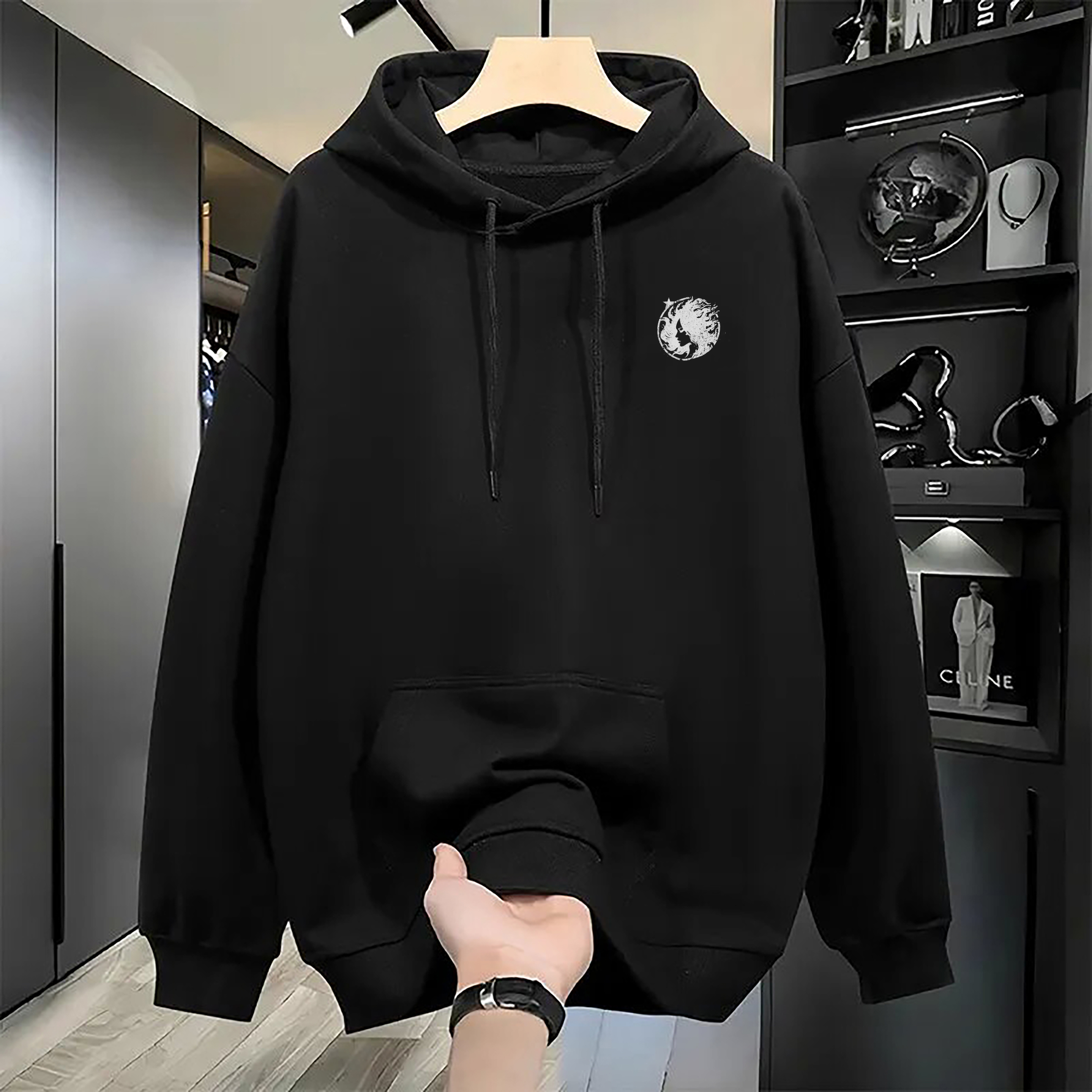 Designer Men's Hoodies Luxury Brands Casual Memories Collection Zip Up Hoodie Grunge Streetwear Sweatshirt Men Top Goth Oversized Women Clothing