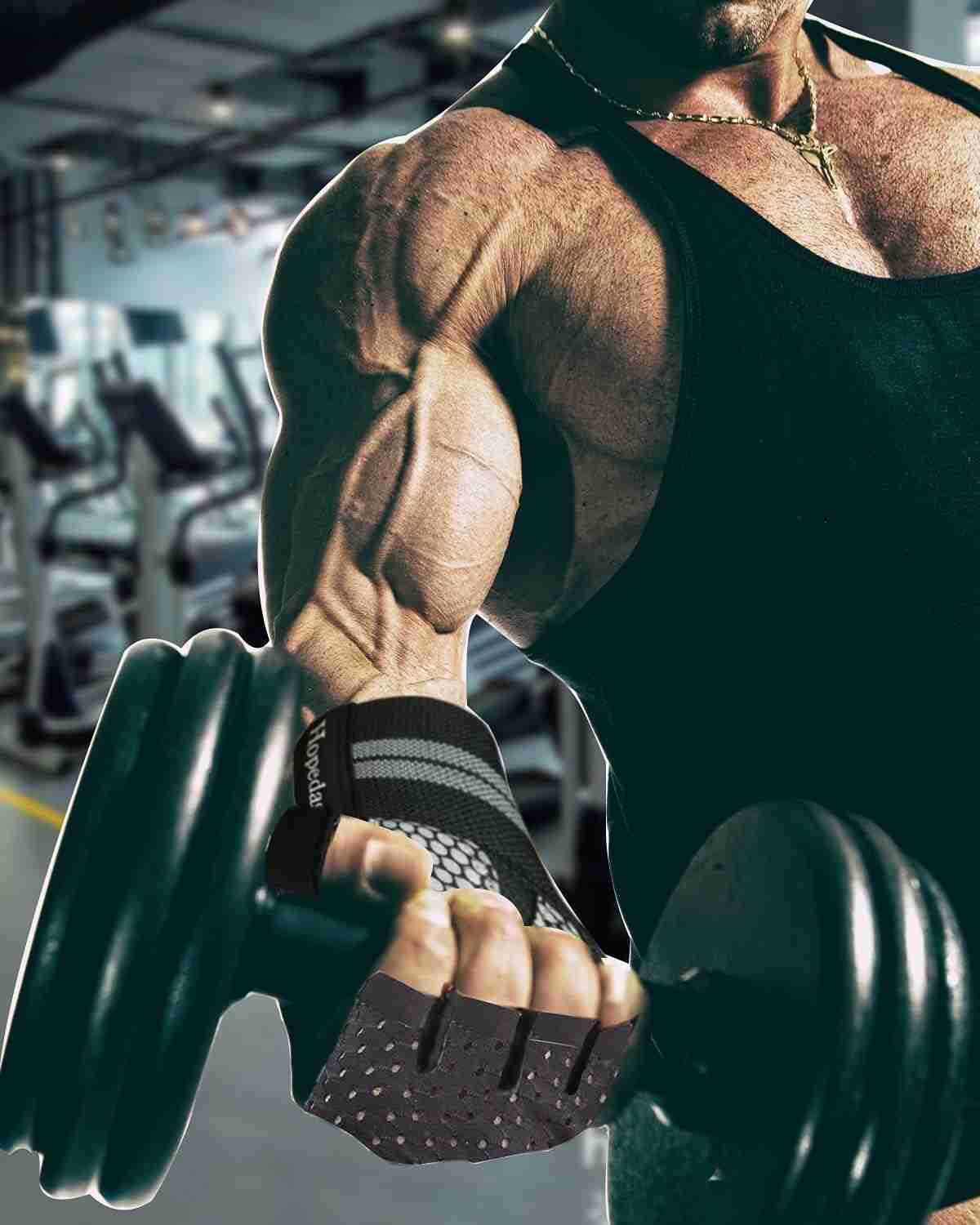 Workout Gloves Weight Lifting Gloves Palm Support Protection for Men Women Exercise Gloves Sports for Training Fitness GymW250911
