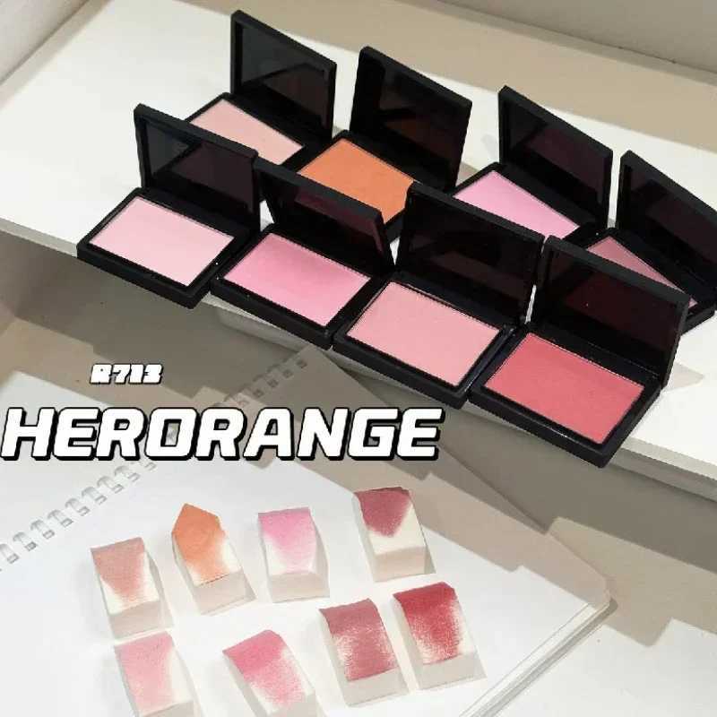 Sweet Orange Blusher Makeup Powder Blush Latte Nude Peach Cheek Color Face Contour Brighten Lasting Rich Color Rouge Cosmetics W250911