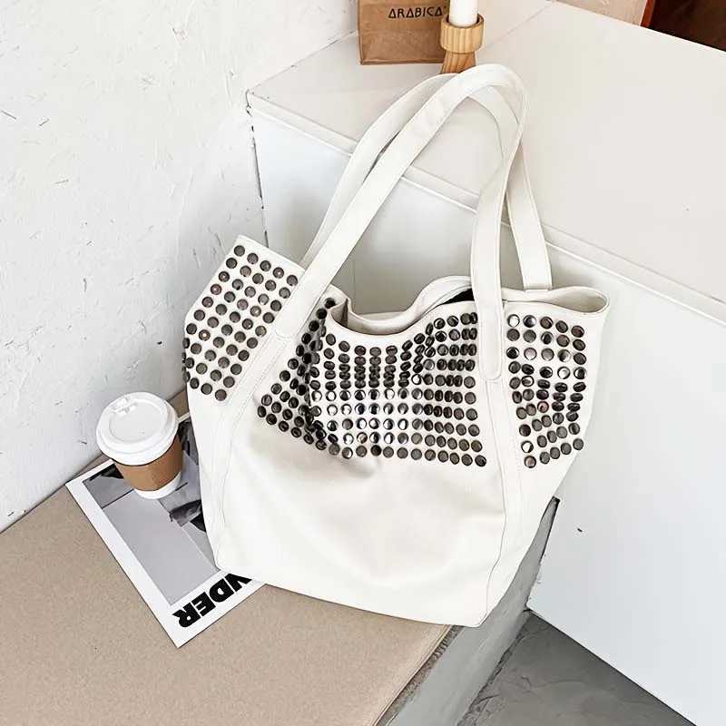 Fashion Tote Bag New Large Capacity Shopping Bag Womens Bag Womens Handheld Single Shoulder Underarm Bag Z250911