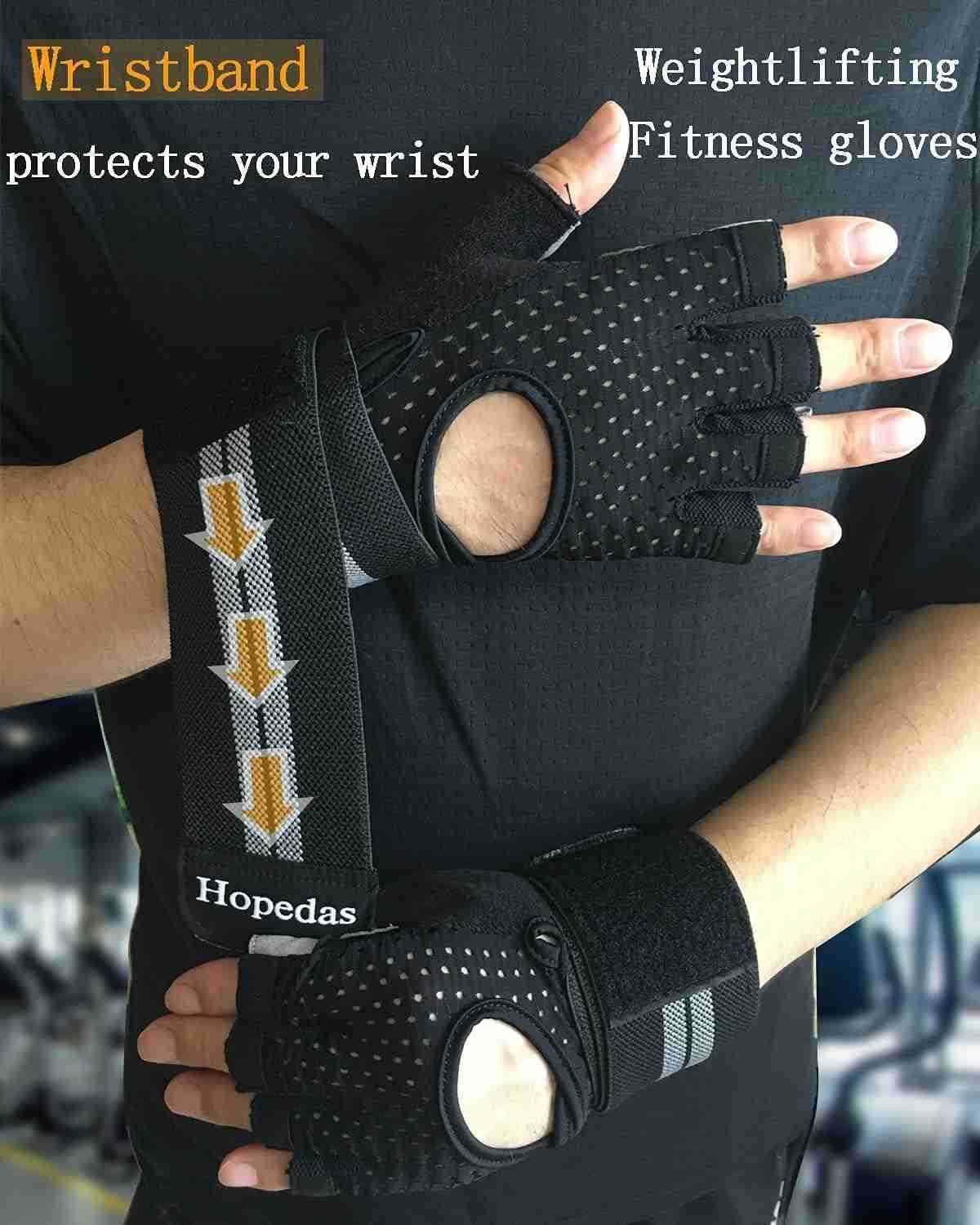 Workout Gloves Weight Lifting Gloves Palm Support Protection for Men Women Exercise Gloves Sports for Training Fitness GymW250911