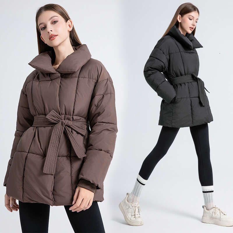 Women's Mid-Length Down Jacket Winter New Style Design Coat Student Cotton Outerwear