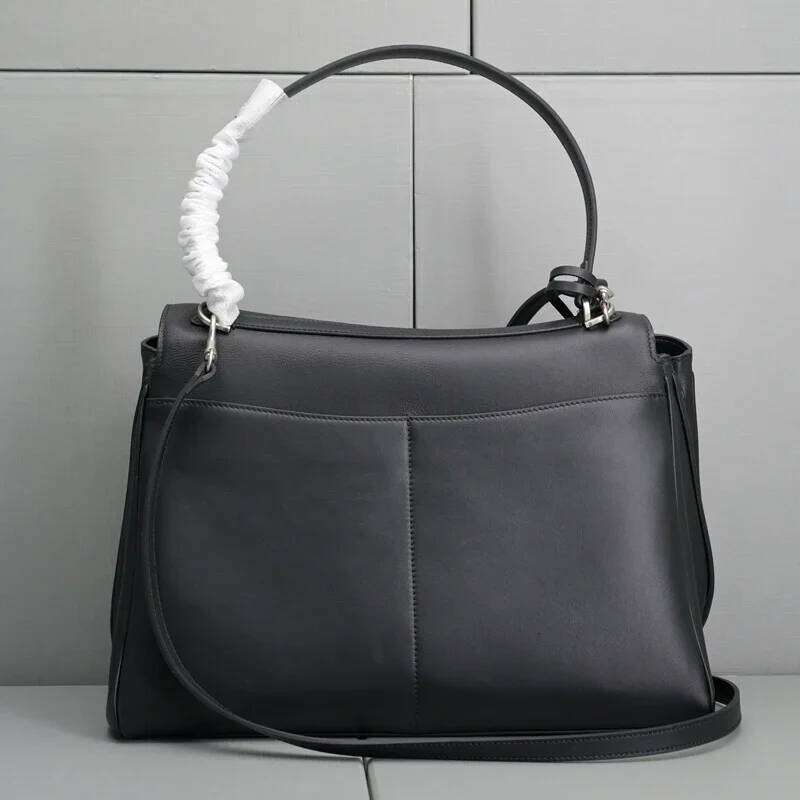34cm/27cm Handbag Crossbody Large Capacity Single Shoulder Simple Solid Color Flip Bag New Fashion Spring S ummer 2024