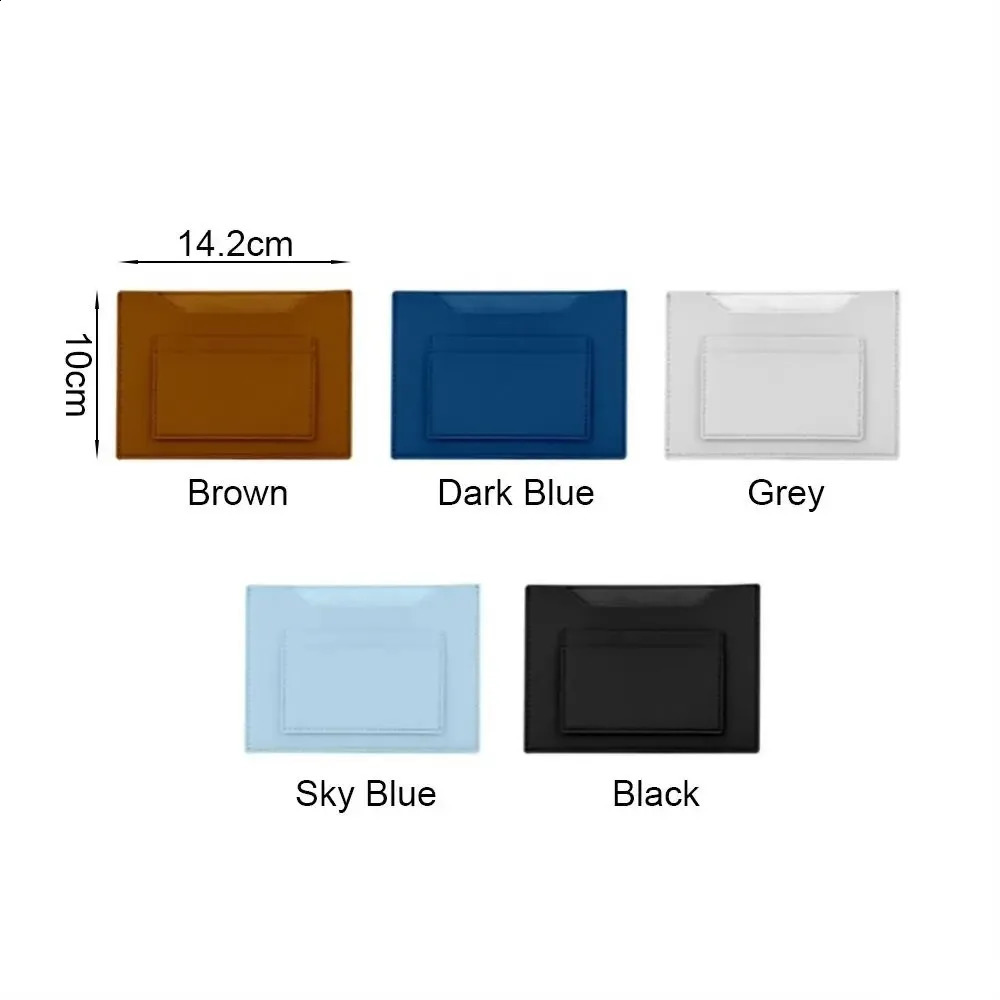 2025 Women Portable Multicolor Passport Cover Holder Case Multislots Waterproof Card Holder Men PU Leather Passport Bag Unisex250906