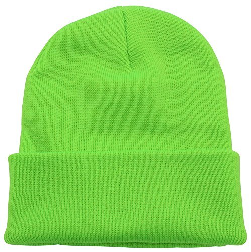 Beanie Men Women Unisex Cuffed Plain Skull Knit Hat Cap