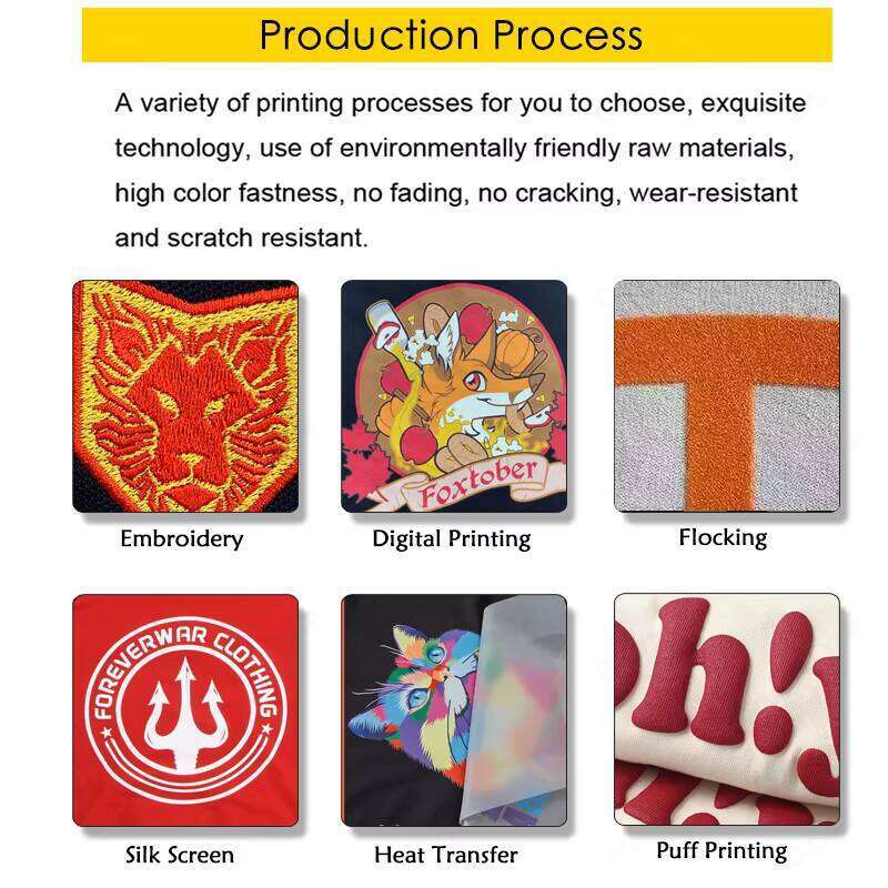 Unisex Cotton 360 Gsm Oversized Embroidered Round Neck Blank Men's Sweatshirt