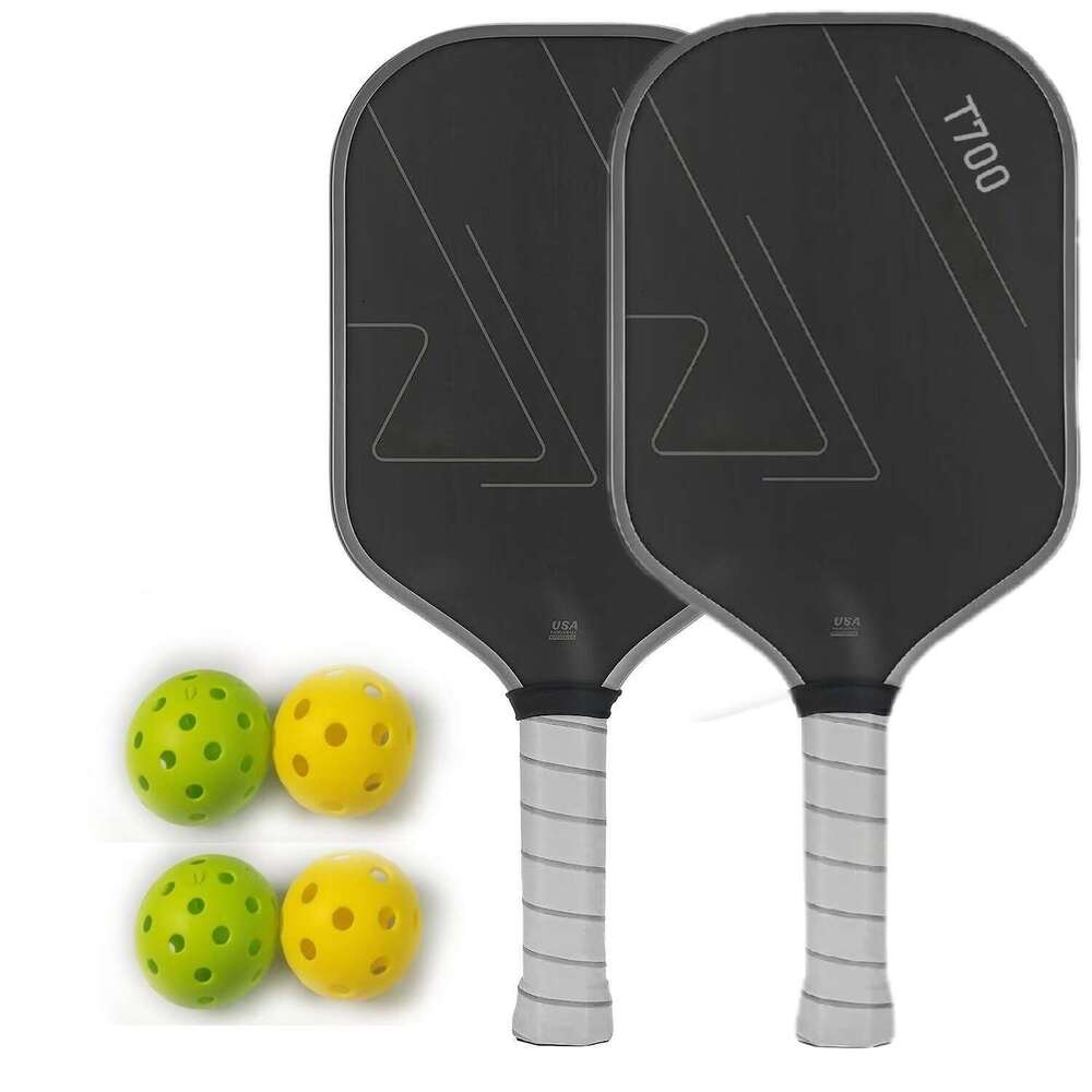 New T700 Pickleball Paddles Carbon Fiber USAPA Approved Pickleball Rackets Lightweight Non-slip Grip Pickle Ball Paddle