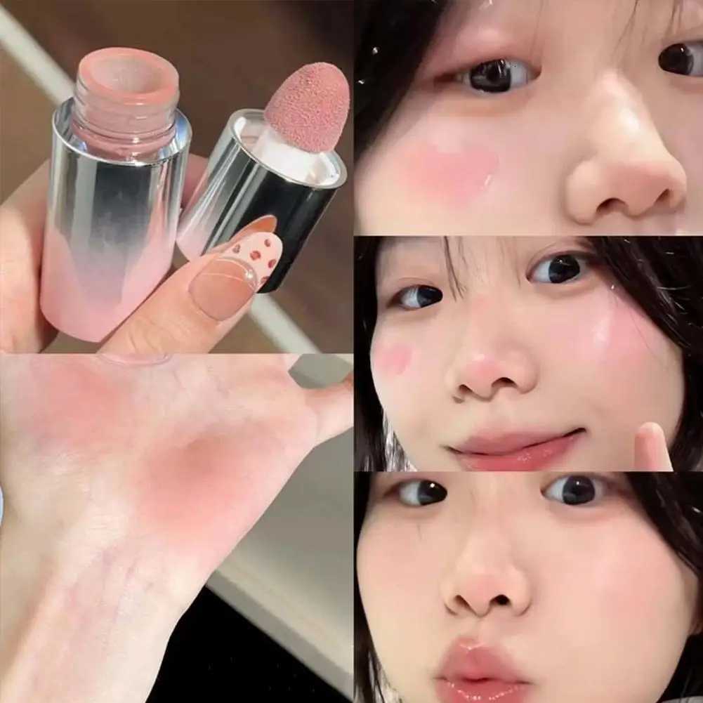 Face Liquid Blusher Smooth Cheek Tint Long Lasting And Hydrating Highlighter Stick Rouge Waterproof Face Blush Makeup W250911