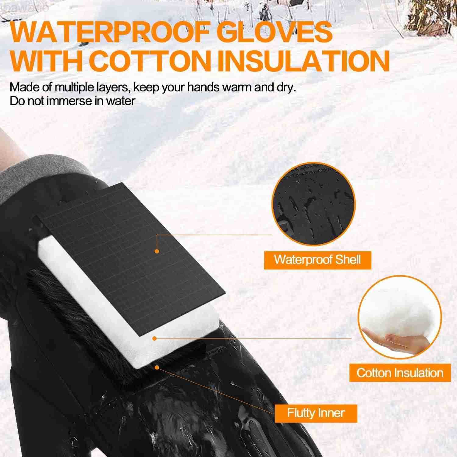 Winter Gloves for Women Running in Cold Weather Touchscreen Gloves for Bike HikingW250911