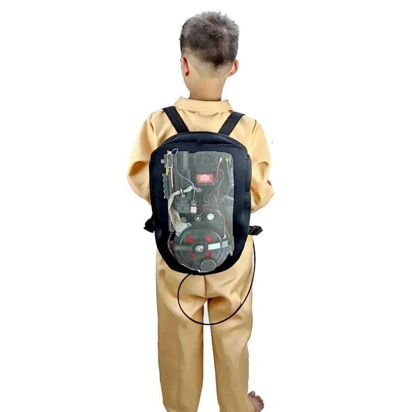 Ghostbusters Bewapen ing Ko stuum Halloween Kostuums Voor Kinderen Speelgoed Jumpsuit Anime Cosplay Ghostbusters Outfit Carnaval