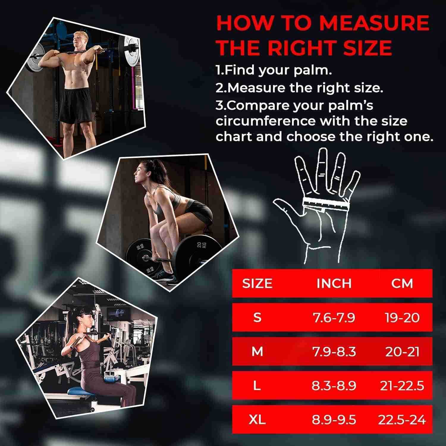 Workout Gloves for Men WomenWeight Lifting Gloves with Breathable Gel Padded Excellent Grip for Gym ExerciseCyclingWeightliftingFitness TrainingPullW2
