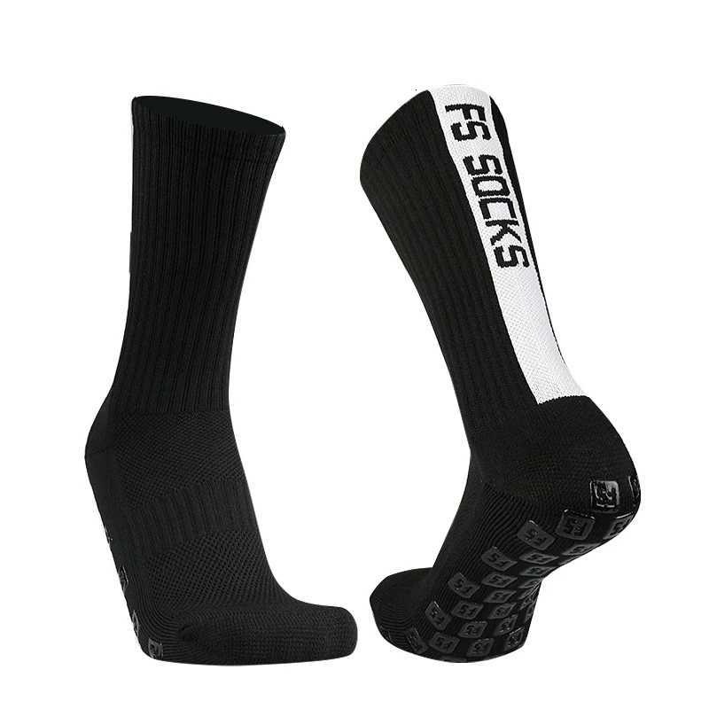 2023 New FS Pattern Football Socks Square Silicone Non slip Professional Football Training Competition Men Women Sports futebol D250911