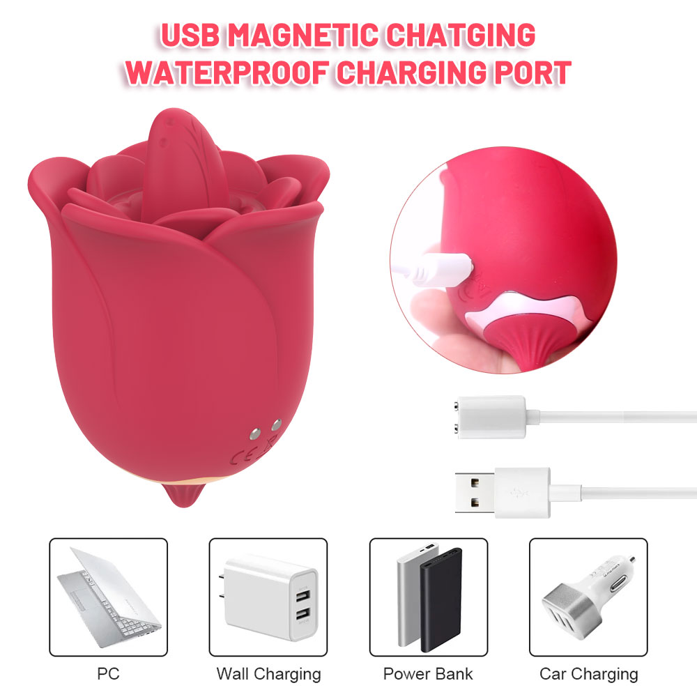 Lickable Tongue Vibrator for Women - Intimate Sex Toy