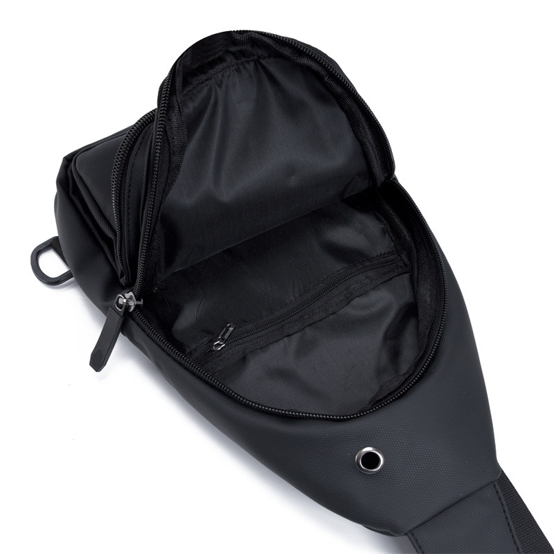 2025 Men S Chest Bag Fashion Versatile Solid Color Simple Designer Free Shipping Bag New Large Capacity Luxury Bag Outdoor Travel Portable Waterproof 