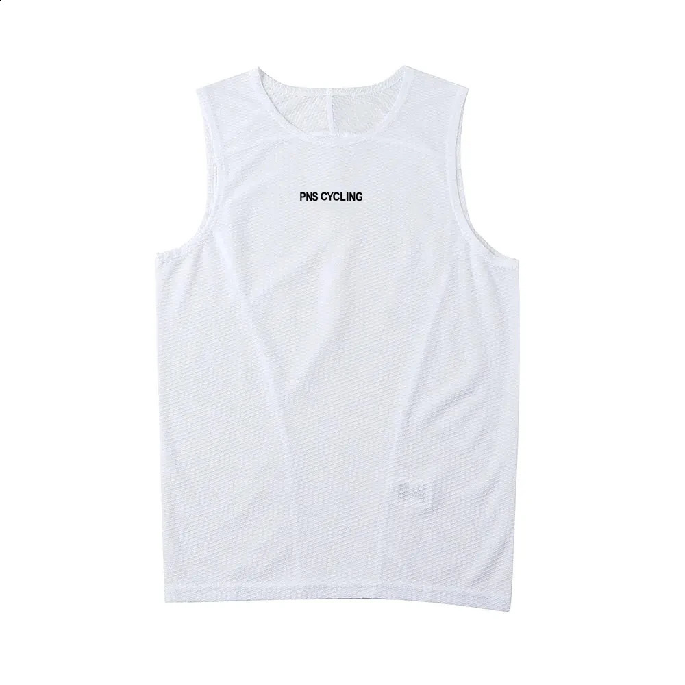 Men Cycling Base Layer Sleeveless Mesh Breathable Quick Dry Cycling Jersey MTB Road Bike Undershirt Pro Team Bicycle Underwear 250911