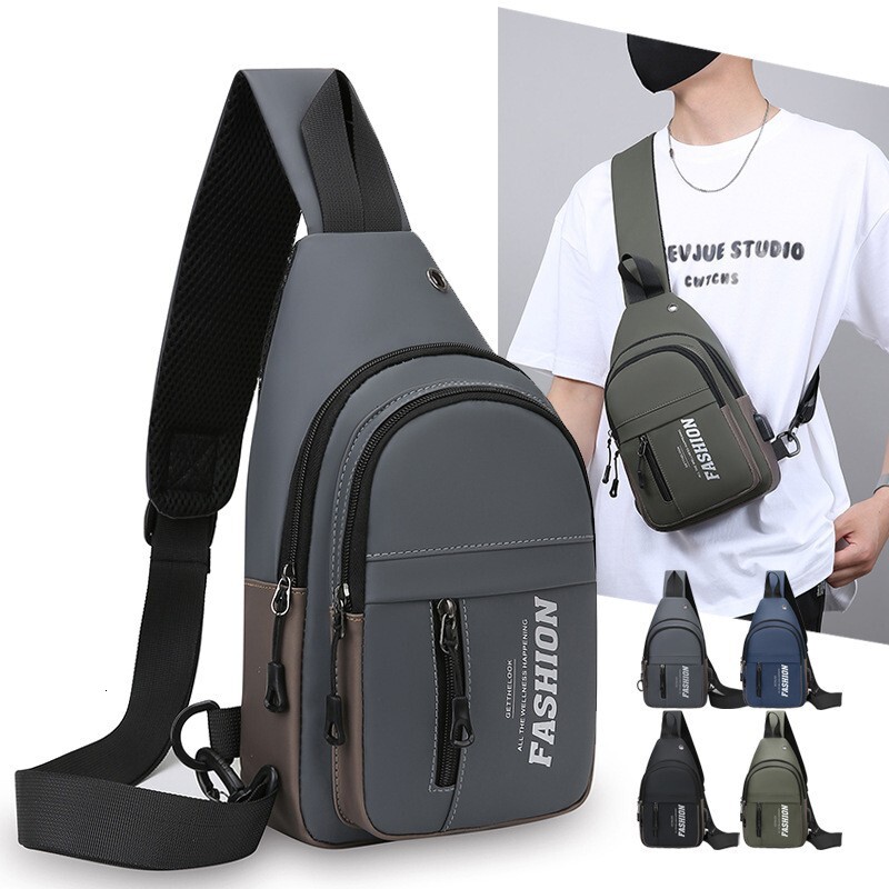 Crossbody Bag Men S Designer Bag Trendy Versatile Fashion Free Shipping Waist Bag Sports Multifunctional Luxury Bag Chest Bag New Single Shoulder Smal