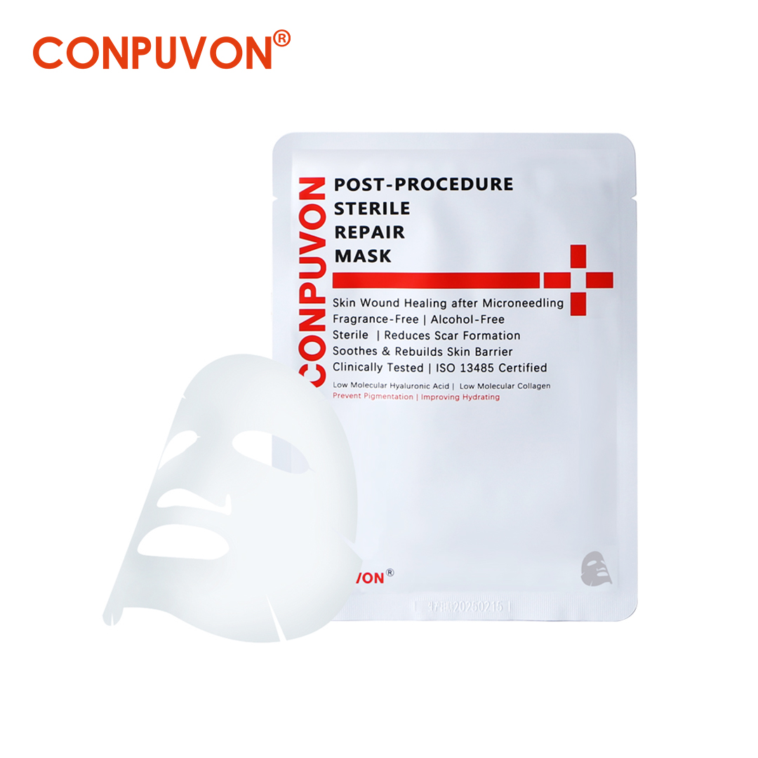 CONPUVON deep repair facial sheet mask high content H.A post procedure pro repair